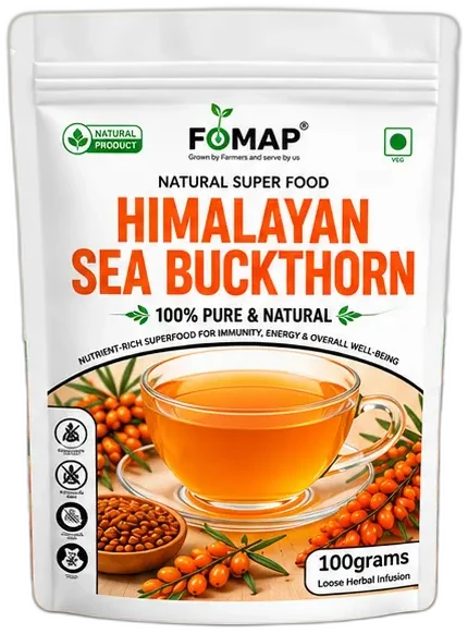 HIMALAYAN HARBS Himalayan Sea Buckthorn ১০০ গ্রাম প্যাকেট